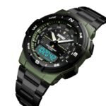 Skmei - 1370 - Navitech Dual Display Watch - ArmyGreen