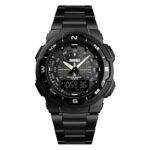 Skmei - 1370 - Navitech Dual Display Watch - Black/Black - Image 2
