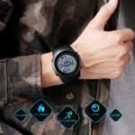 Skmei - 1626 - Health Tracker Digital Watch - Black/White - Image 2