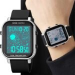 Skmei - 1971 - Space Explorer Digital Watch - Silver - Image 2