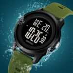 Skmei - 2218 - Active Day Digital Watch - ArmyGreen