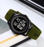 Skmei - 2218 - Active Day Digital Watch - ArmyGreen - Image 2