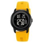 Skmei - 2218 - Active Day Digital Watch - Yellow - Image 2