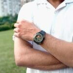 Skmei 2362 Trendy Wheel Spinner Quartz Silicon Strap - Black - Image 3