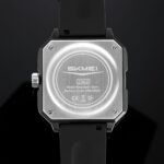 Skmei 2362 Trendy Wheel Spinner Quartz Silicon Strap - Black - Image 6