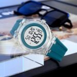 Skmei - 2489 - Women Stealth Core Digital Watch - Blue - Image 3