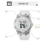 Skmei - 2489 - Stealth Core Digital Watch - White - Image 4