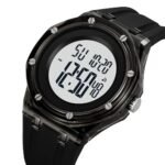 Skmei - 2489 - Stealth Core Digital Watch - Black/White
