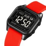 Skmei - 2496 - Digital LED Waterproof Watch - Black/Red
