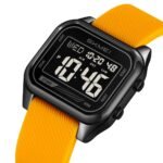 Skmei - 2496 - Digital LED Waterproof Watch - Black/Yellow