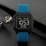 Skmei - 2558 - Minimal Time Digital Watch - Blue - Image 2