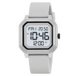 Skmei - 2558 - Minimal Time Digital Watch - Grey