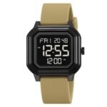Skmei - 2558 - Minimal Time Digital Watch - Apricot