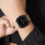 Skmei - 2558 - Minimal Time Digital Watch - Apricot - Image 3