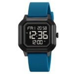 Skmei - 2558 - Minimal Time Digital Watch - Blue