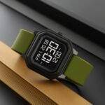 Skmei - 2558 - Minimal Time Digital Watch - Army Green - Image 2