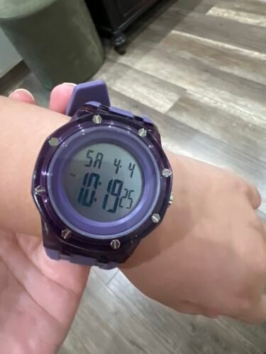Skmei - 2489 - Women Stealth Core Digital Watch - Purple photo review