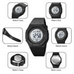 Skmei 2048 Digital Sports Watch - black/white - Image 8