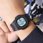 SKMEI 2428 Digital Casual Sports Watch - Black/White - Image 4