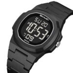 SKMEI 2428 Digital Casual Sports Watch - Black/black