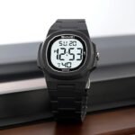 SKMEI 2428 Digital Casual Sports Watch - Black/White - Image 2
