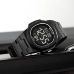 SKMEI 2428 Digital Casual Sports Watch - Black/black - Image 2