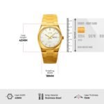 Skmei 9288 Business Class Luxury Watch - Gold/silver - Image 5