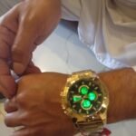 SKMEI 2593 Heavy Duty Digital Chronograph Sports Watch - gold photo review