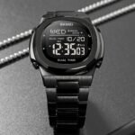 SKMEI 2004 Digital Chronograph Countdown Timer Watch - Black/black - Image 3