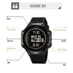 SKMEI 2161 Digital Sports Watch - gold - Image 4