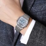 SKMEI 2239 Square Digital Countdown Timer Watch - silver - Image 5