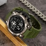 SKMEI 2318 Rugged Digital Sport Watch - armygreen - Image 2