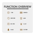 SKMEI 2318 Rugged Digital Sport Watch - black/black - Image 5