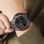 SKMEI 2318 Rugged Digital Sport Watch - black/black - Image 3