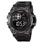 SKMEI 2318 Rugged Digital Sport Watch - black/black