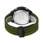 SKMEI 2412 Digital Countdown World Time Sports Watch - armygreen/silicon - Image 4