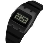 SKMEI 2415 Compact Digital Silicone Strap Watch - black