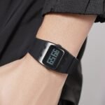 SKMEI 2415 Compact Digital Silicone Strap Watch - black - Image 3