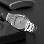 SKMEI 2420 Unisex Analog Quartz Day-Date Watch - silver/grey - Image 2