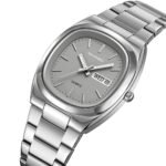 SKMEI 2420 Unisex Analog Quartz Day-Date Watch - silver/grey