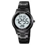 SKMEI 2425 Round Digital Countdown Watch - black/white - Image 2