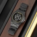SKMEI 2428 Digital Casual Sports Watch - black/gold - Image 2