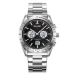 SKMEI 2503 Digital Tachymetre Countdown Timer Watch - silver/black/white/steel