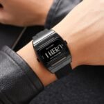 SKMEI 2563 Solar Powered Digital Watch - black - Image 3