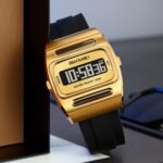 SKMEI 2563 Solar Powered Digital Watch - gold - Image 5