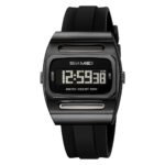 SKMEI 2563 Solar Powered Digital Watch - black - Image 2