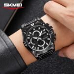 SKMEI 2593 Heavy Duty Digital Chronograph Sports Watch - black - Image 3