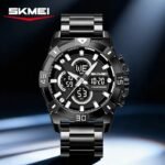 SKMEI 2593 Heavy Duty Digital Chronograph Sports Watch - black - Image 2