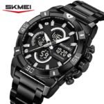 SKMEI 2593 Heavy Duty Digital Chronograph Sports Watch - black
