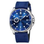 SKMEI 9328 Analog Quartz Nylon Strap Casual Watch - Blue